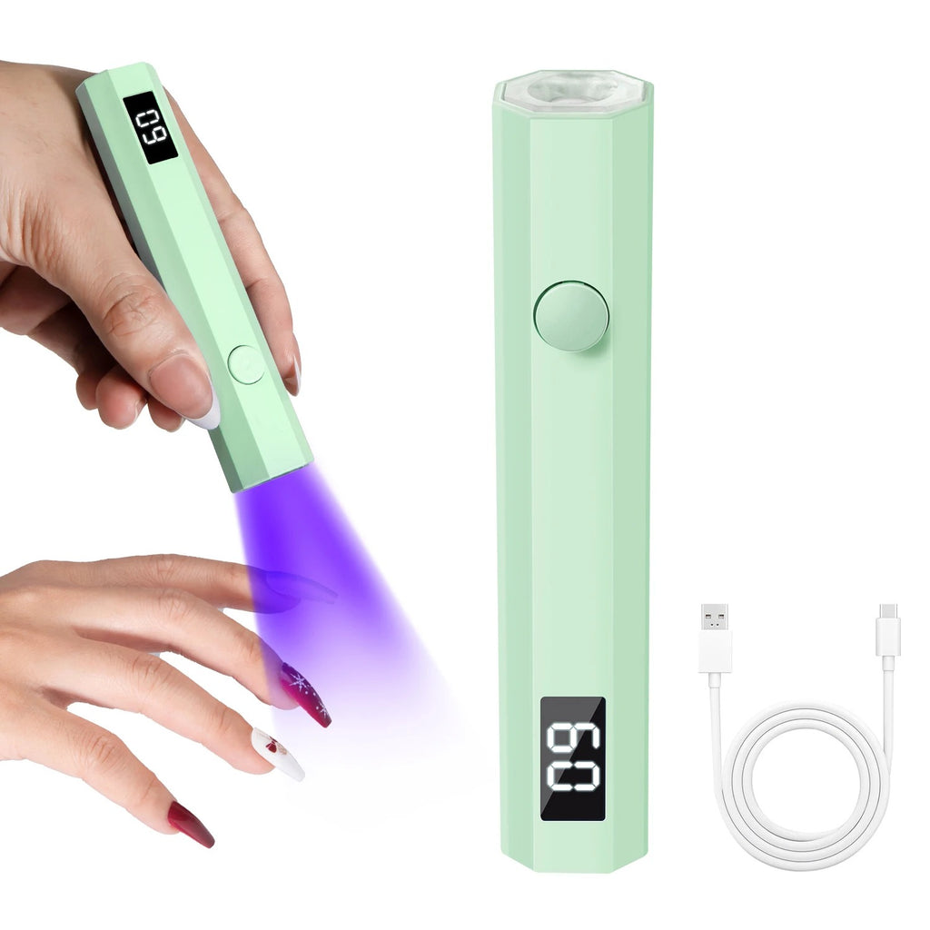 Portable Mini UV/LED Nail Lamp – Handheld Gel Polish Dryer