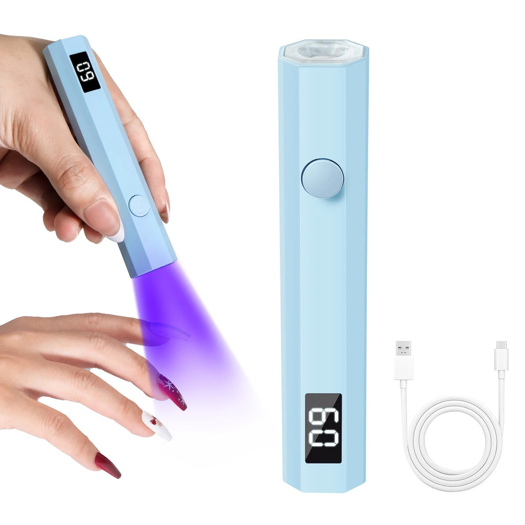 Portable Mini UV/LED Nail Lamp – Handheld Gel Polish Dryer