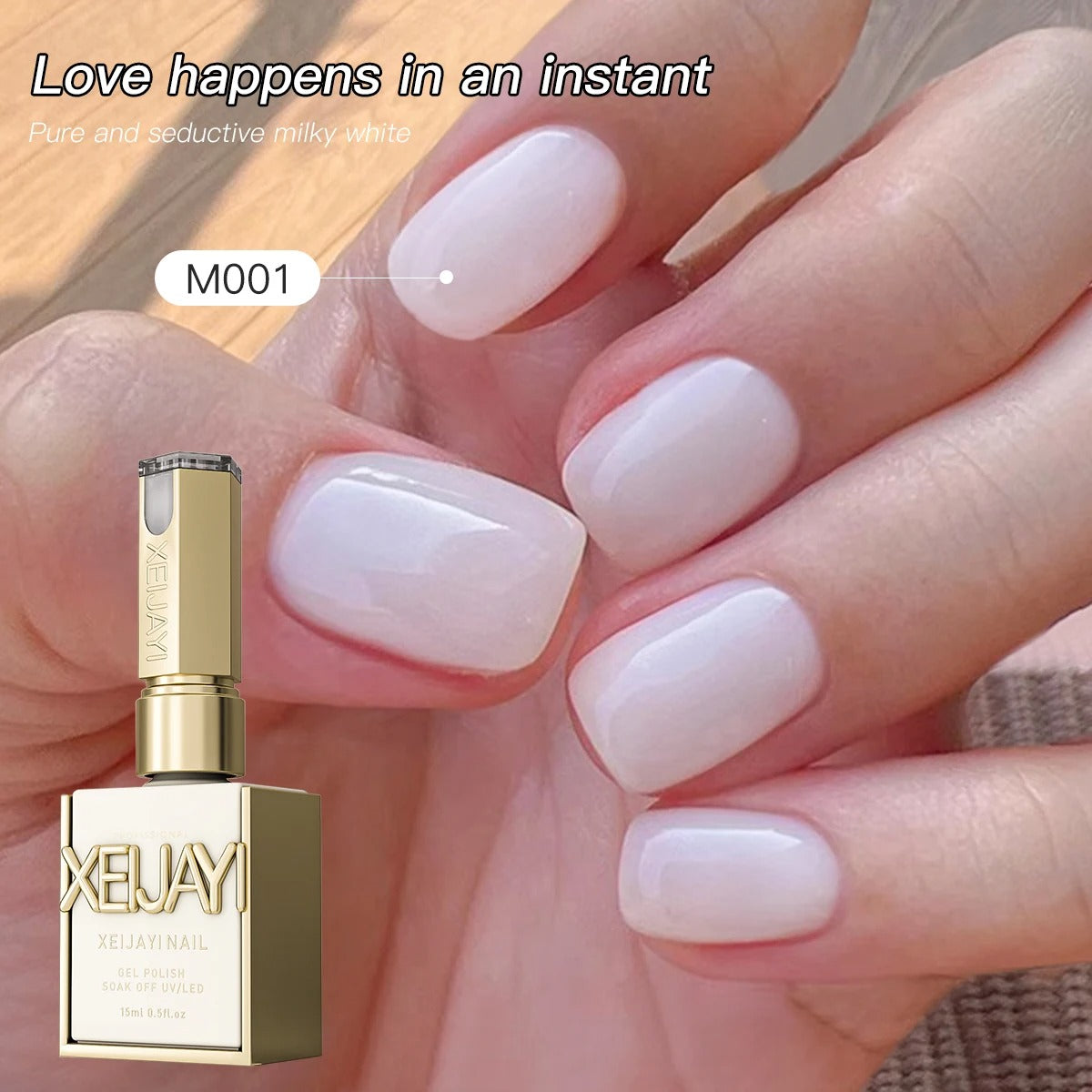 Pure Baby Blue Gel Polish